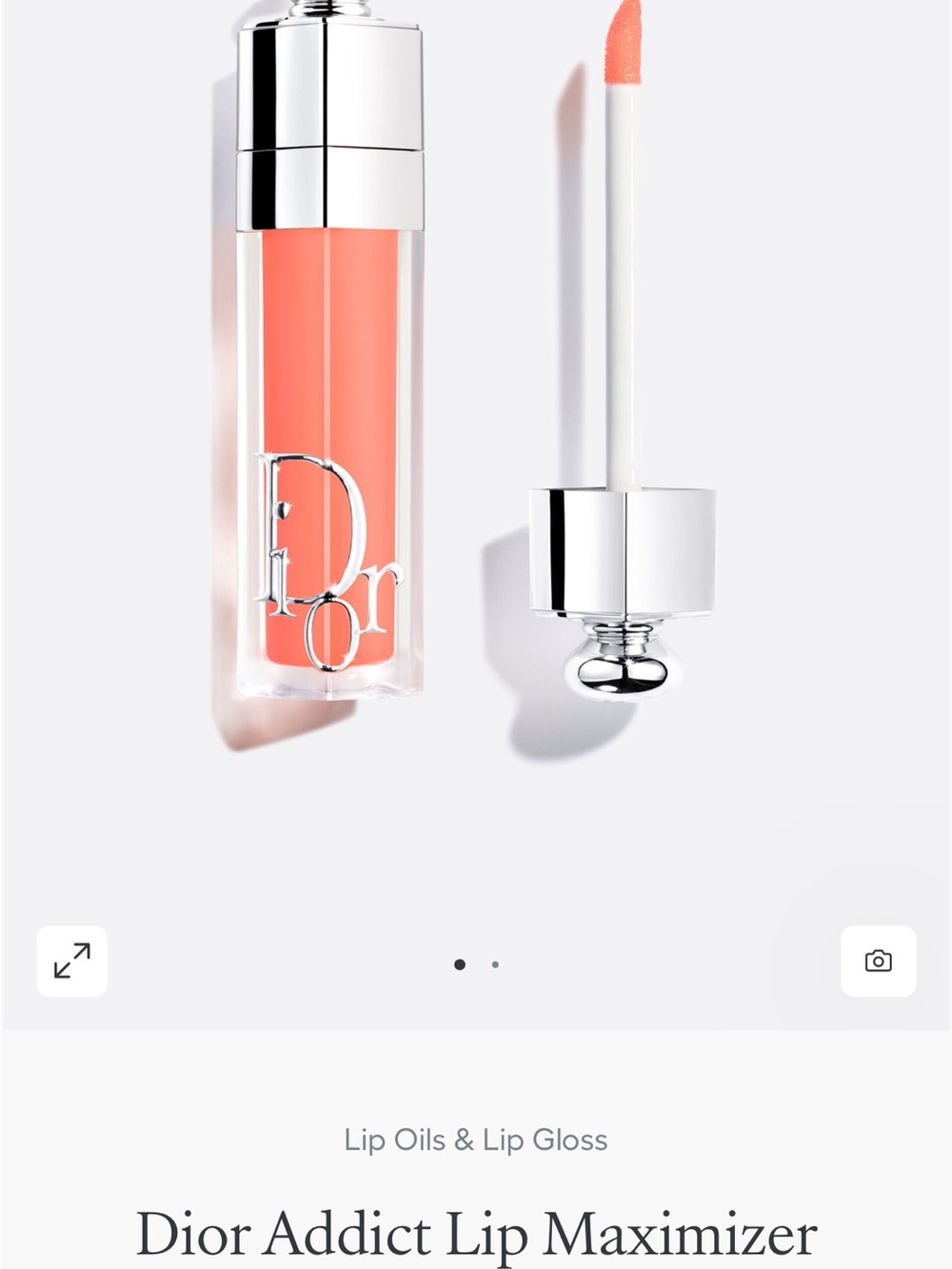 Dior Addict Lip Maximizer 004 Coral ..new in box